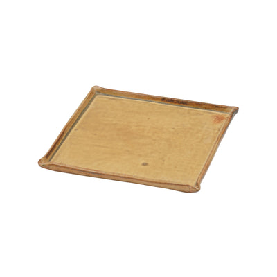 Plate Square Brown - TESOROS