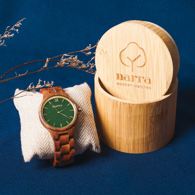 Narra Wooden Watches Classic Forest - TESOROS