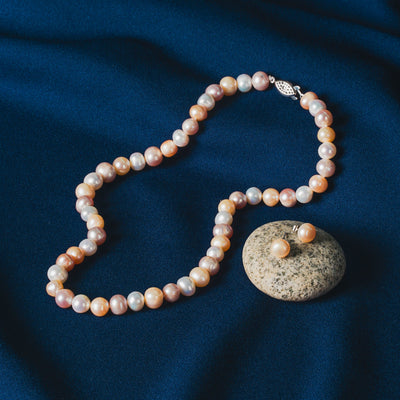 Fresh Water Colored Pearl Set Pastel - TESOROS