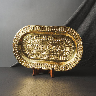 Maranao Brass Oval Wall Decor #2 - TESOROS