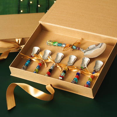 Ice Cream Utensil Set w/Beads - TESOROS